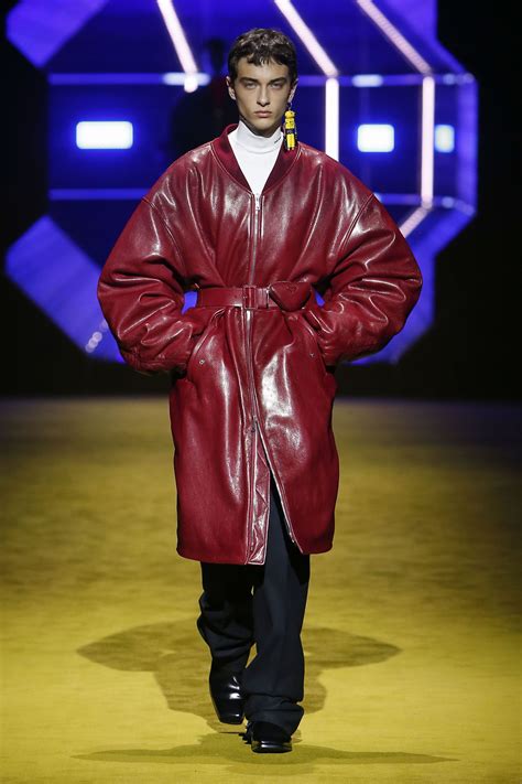 prada fw22 menswear|Prada trench coat.